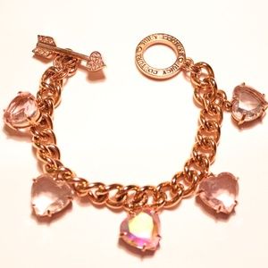 Juicy Couture Multi Heart Stone Bracelet
